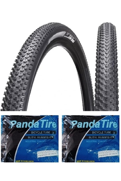 Chaoyang 27,5 Jant 27,5x2.10 Bisiklet Dış Lastiği 1 mm H-5129 X 2 Adet + Plus...