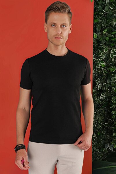 Efor TS 852 Siyah Spor T-Shirt