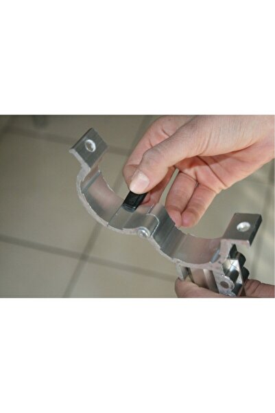 Genel Markalar Alüminyum Balkon Çamaşır Askılığı Yuvarlak Korkuluklar Için (ÇAMAŞIR IPİ HEDİYELİ)