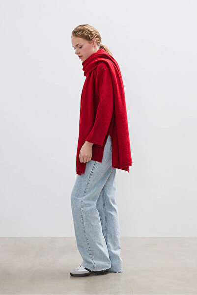 BE BLUE ESARFĂ MOALE ROȘIE