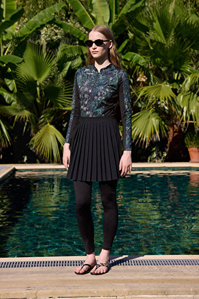 BE BLUE Floral Patterned Surf Swimsuit - Stylish Design