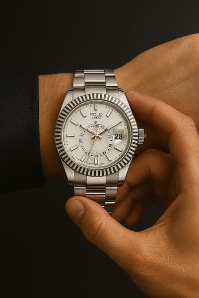 G Sport POLO Rolex Model Çelik Kordon Erkek Kol Saati