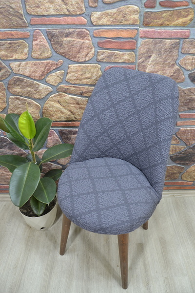 kılıfteks Retro Sandalye kılıfı Baklava Kumaş