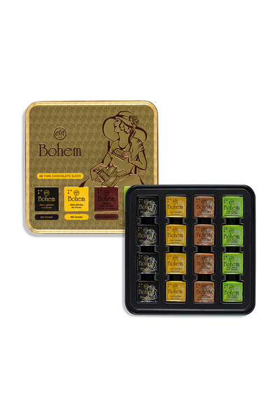 Elit Bohem Napoliten Metal Kutu 250 GR