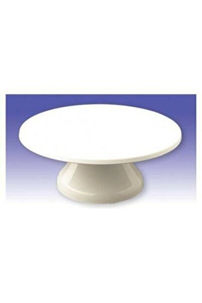 Bahar Dükkanı Rotating Head Cake Plating Stand White