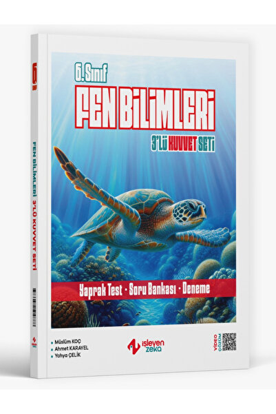 İŞLEYEN ZEKA İşleyen Zeka 6. Sınıf Fen Bilimleri 3 lü Kuvvet Serisi Seti