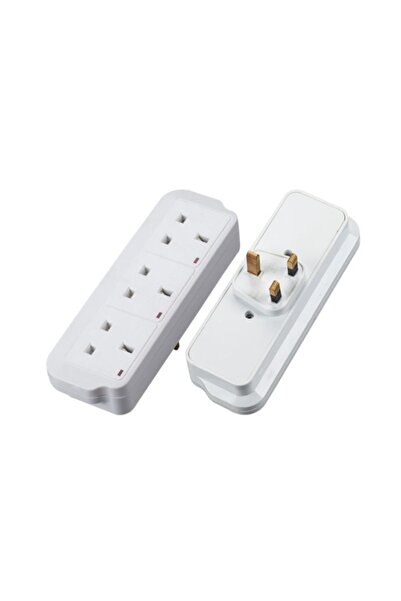 Hi Max UK Standard 3 Way Electrical Splitter