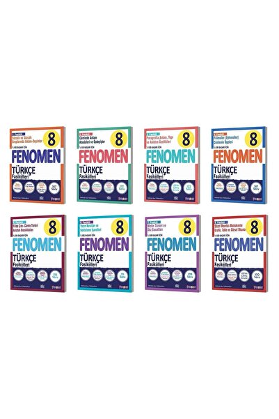 Fenomen Yayıncılık FENOMEN 8. SINIF TÜRKÇE FASİKÜLLERİ