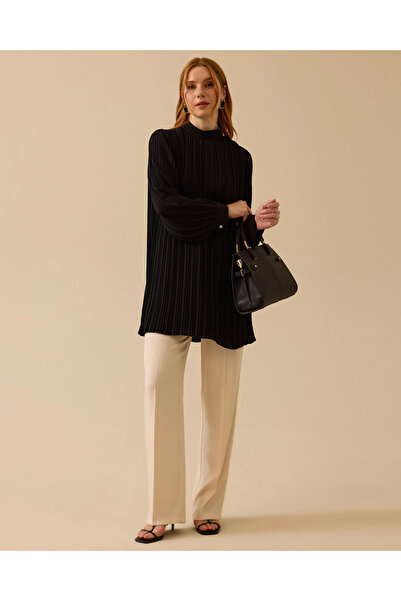 SCL Pliseli Dökümlü Tunik