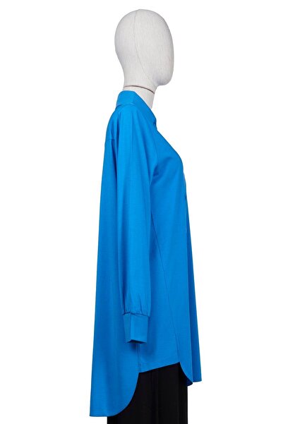 Invee Риза от пениран памук с модал SAX