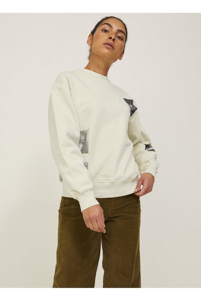JJXX Crew Neck White Women's Sweatshirt12217323