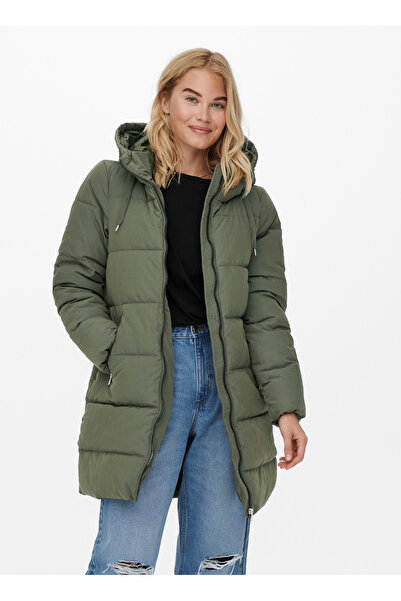 ONLY Açık Haki Kadın Kaban 15205369