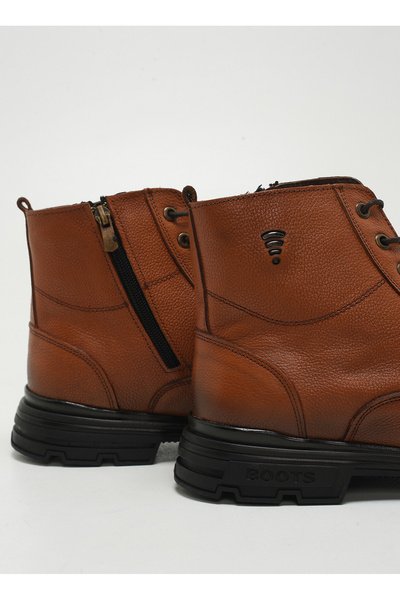 F By Fabrika Taba Erkek Deri Bot DABIZAS