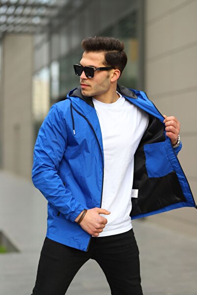 comstar Ανδρικό αδιάβροχο με επένδυση με κουκούλα και τσέπες