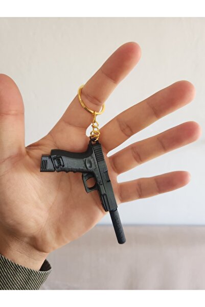 YTECH Glock 19 Anahtarlık 3 Adet 3D Baskı