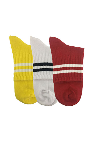 darkzone Erkek 3'lü Kısa Spor Çorap DZCP0046