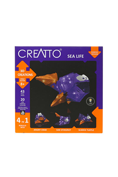 Junoo Çok Renkli Çocuk Oyuncak Araç Creatto Sea Life Aydınlatma