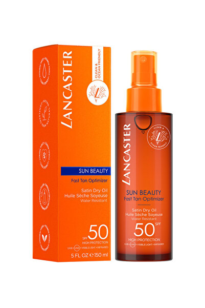 Lancaster Sun Beauty Hızlı Bronzluk Sağlayan Güneş Koruyucu Yağ SPF50 150 ml