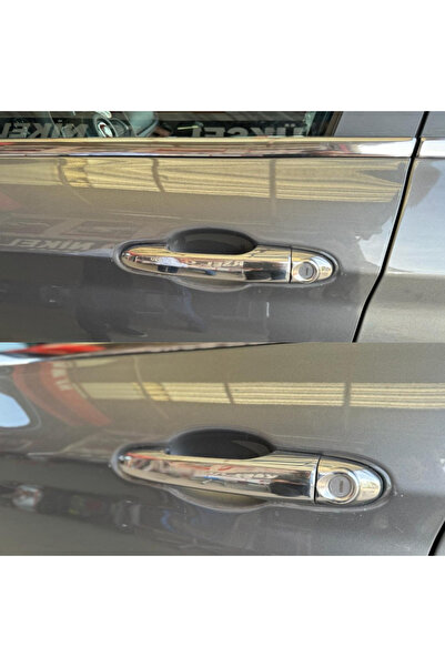 ACK Dizayn FİAT EGEA CROSS ARACA ÖZEL KROM KAPI KOLU PASLANMAZ ÇELİK A+