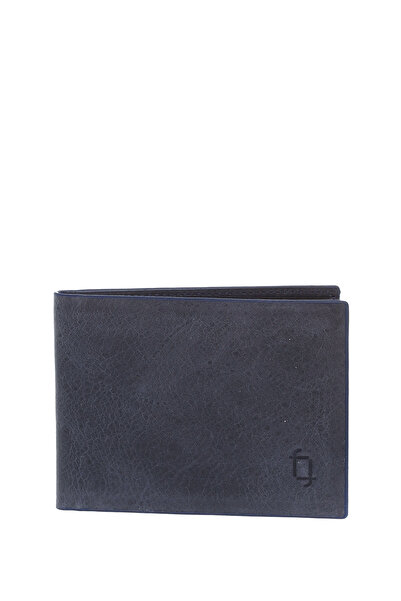 Fabrika Lacivert Erkek Deri Cüzdan FRK202