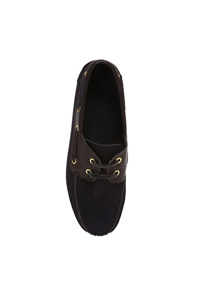 Cotton Bar Deri Lacivert Erkek Günlük Ayakkabı UPPERT NUBUK Beden: 45