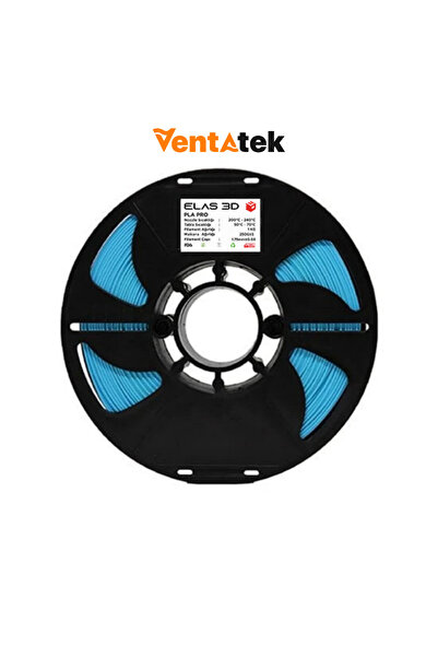 ELAS3D Elas 3D Açık Mavi PLA Pro Filament - 1.75mm - 1 Kg