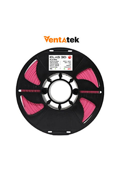 ELAS3D Elas 3D Pembe PLA Pro Filament - 1.75mm - 1 Kg