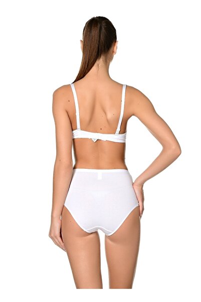 Magic Form Chiloți albi pentru femei cu talie înaltă 000000000000000626