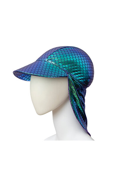 SLIPSTOP Baskılı Çok Renkli Kız Çocuk Güneş Şapkası SK21110016 Ivy