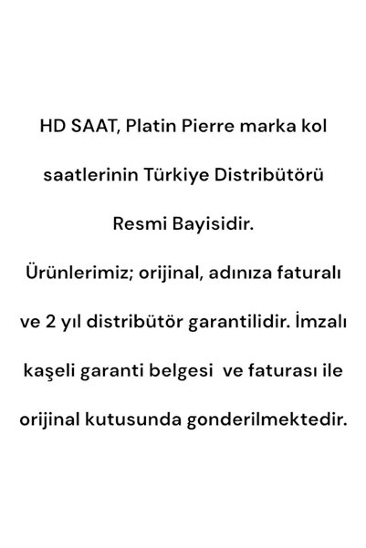 Platin Pierre Pl-1039Gd-0E8 Silicone Cord Automatic Men's Wristwatch