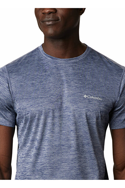 Columbia Ανδρικό μπλουζάκι με λαιμόκοψη σε σχήμα O από ανθρακί AM6084 -469