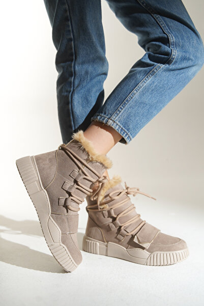 HVZ Exclusive أحذية نسائية من ماركة Vizon برباط وشريط فيلكرو، أحذية شتوية للث...