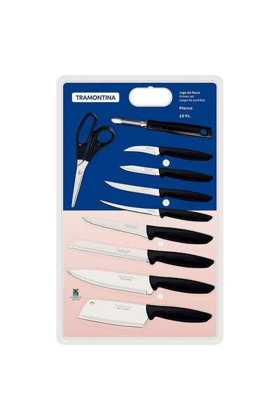 TRAMONTINA 23498-065 Plenus 10lı Bıçak Seti