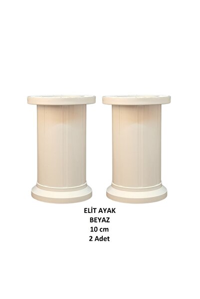 Adilon Baza albă de 10 cm, pat, scaun, picior de canapea (2 bucăți)