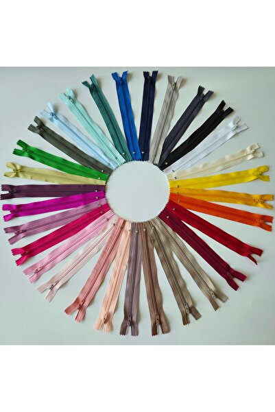 ŞF Şeref Fermuar سحاب 18 سم من 30 لونًا متنوعًا