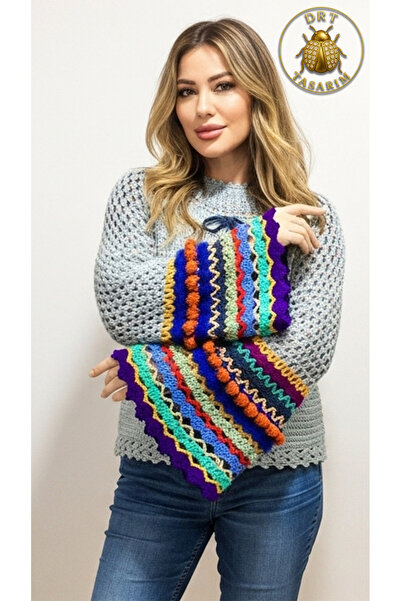 drt tasarım سترة شتوية بوهيمية بأكمام إسبانية