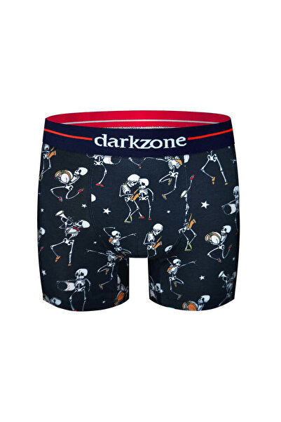 darkzone Чоловічі боксери з цифровим принтом у вигляді скелета DZN2067