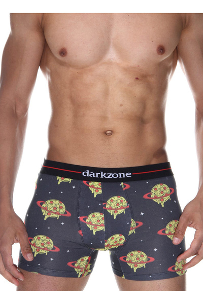 darkzone Ανδρικό μπόξερ με σχέδιο Digital με τύπωμα Saturn DZN2074