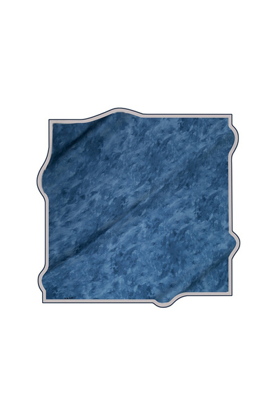 Aker Eşarp Lacivert Kadın Düz İpek Eşarp