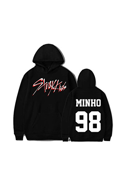MAGORS Minho Straykids Printed Hooded 3-Ply Quality Oversize Sweatshirt