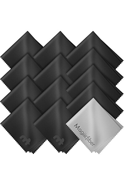 Choice عبوة من 13 قطعة قماش تنظيف من الألياف الدقيقة من ماجيك فايبر، عالية الكثافة وخالية من الخطوط، ناعمة وفعالة