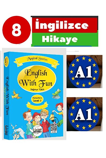 Easy Readers 8 Adet Ingilizce Okuma Hikaye Kitabı - A.1 Seviyesi Q. R. Kodlu ...