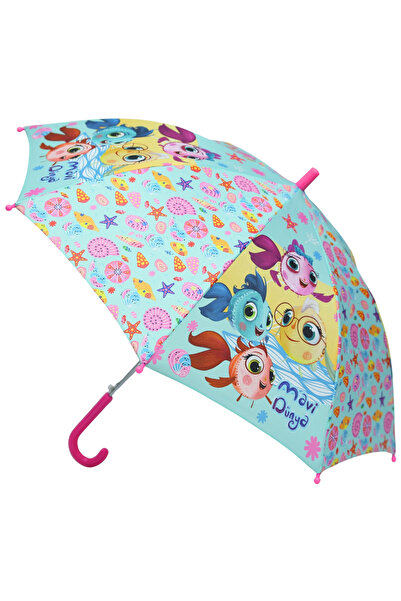 Motzi Trt Çocuk Mavi Dünya Lisanslı Şemsiye