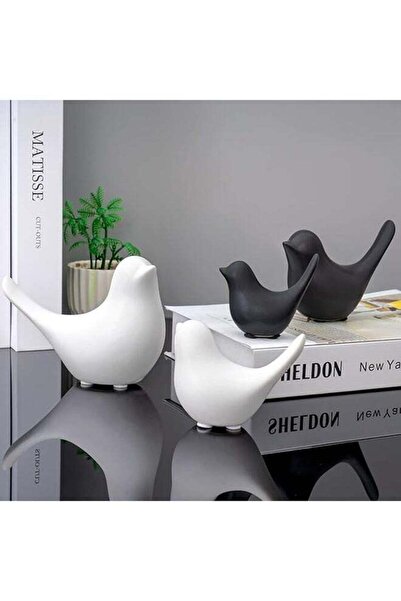 Bukela Small Animal Statues Home Decor Modern Style Birds Decorative Ornaments