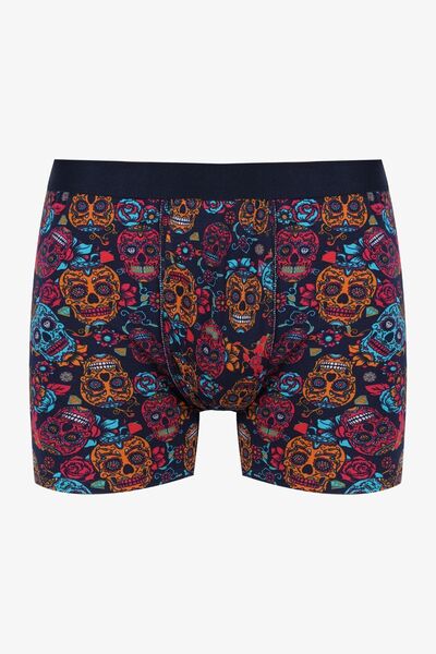 koza iç giyim Men's Triple Cotton Lycra Boxer