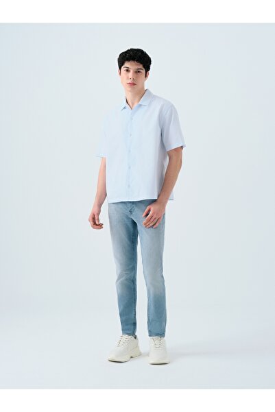 Loft Comfortable Cut Men's Shirt - Sleeves