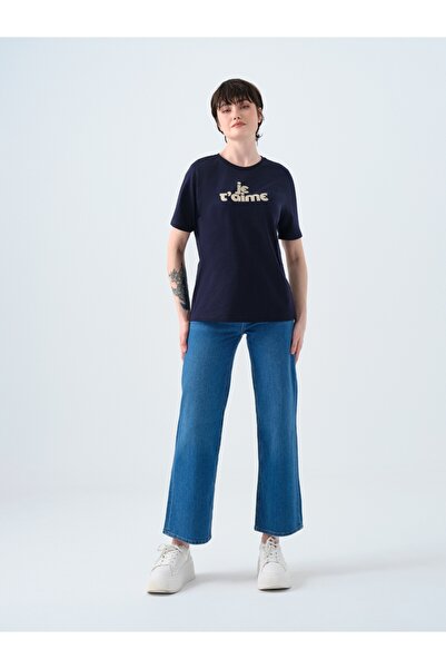 Loft Γυναικείο μπλουζάκι Regular Fit με μανίκια