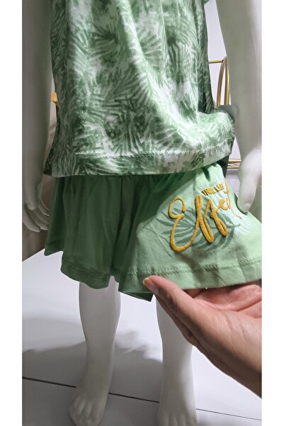 Miniworld Girls' Skirt-T-Shirt Set, 100% Cotton Breathable, Elastic Strapless, Style, Pleated