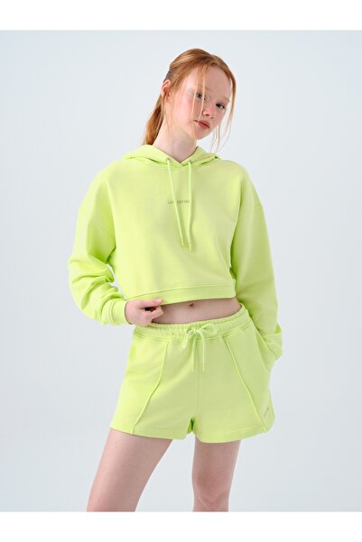 Loft Loose Crop Kadın Sweatshirt
