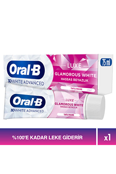 Oral-B Diş Macunu Glamorous White 75 Ml